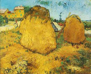 Vincent Van Gogh - Bottes de paille en Provence