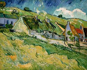 Vincent Van Gogh - Cottages, eremitaget