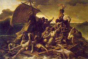 Jean-Louis André Théodore Géricault - The Raft of the Medusa, Louvre