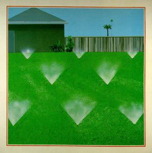 David Hockney - Lawn sprinkled