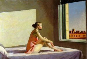 Edward Hopper - Morning sun, Columbus Museum of Art, Columbus,