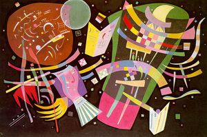 Wassily Kandinsky - Composition X, oil on canvas, Kunstsammlung