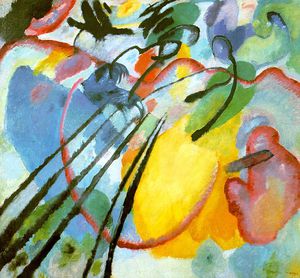 Wassily Kandinsky - Improvisation 26 (Oars), oil on canvas, Lenb