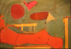 Willem De Kooning - Summer couch (detail) mid
