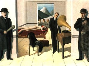 Rene Magritte - The threatened assassin moma ny