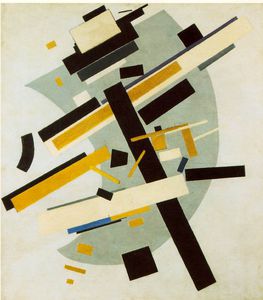 Kazimir Severinovich Malevich - Suprematism (Supremus No.58) State Russian Mu
