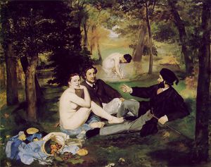 Edouard Manet - Le dejeuner sur l-herbe, Musee d-Ors