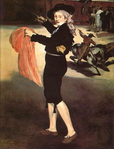 Edouard Manet - Mlle Victorine in the Costume of an Espada, Metr