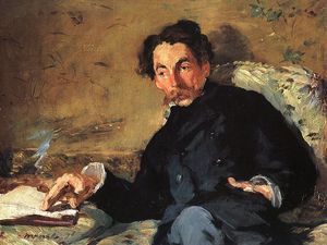 Edouard Manet - Portrait of Stéphane Mallarmé, Musée d-Orsay, Pa