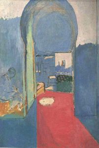 Henri Matisse - Entrance to the Kasbah, Oil on canvas Pushkin