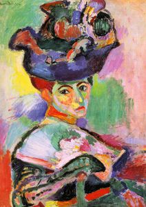 Henri Matisse - Femme au Chapeau (Woman with Hat), oil on canv