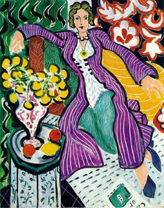Henri Matisse - Femme au manteau violet (Woman in a Purple Coat), - (19)