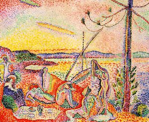 Henri Matisse - Luxe, Calme, et Volupté, oil on canvas, Mus