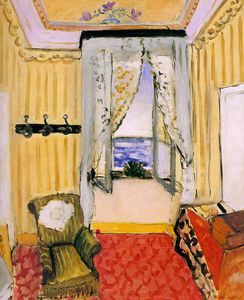 Henri Matisse - My Room at the Beau-Rivage, oil on canvas, Phi