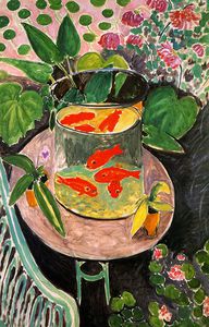 Henri Matisse - The Goldfish, oil on canvas, Pushkin Museum of