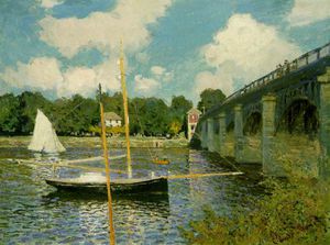 Claude Monet - -The Highway Bridge at Argenteuil-