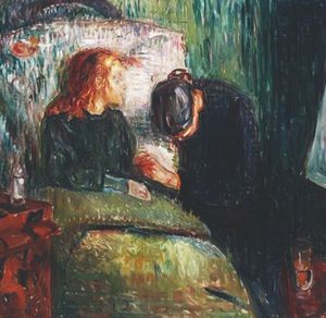 Edvard Munch - La bambina malata