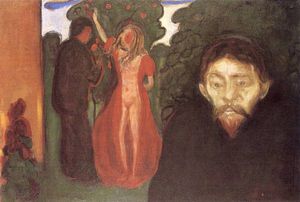 Edvard Munch - Svartsjuka bergen