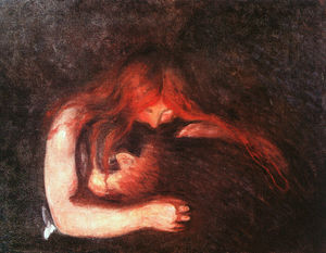 Edvard Munch - Vampyren nasjonalgalleri oslo