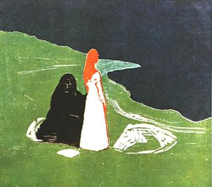 Edvard Munch - Women on the riverbank