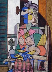 Pablo Picasso - Femme assise devant la fenetre