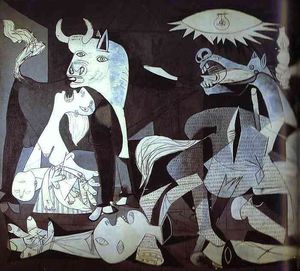 Pablo Picasso - Guernica details