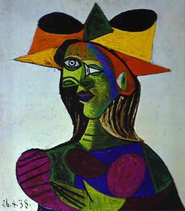 Pablo Picasso - Portrait d-une jeune femme
