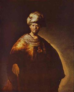Rembrandt Van Rijn - Portrait of a Noble (Oriental) Man