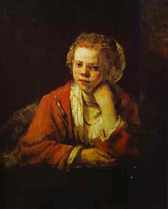 Rembrandt Van Rijn - Young Girl at the Window