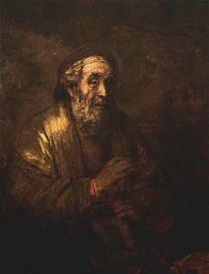 Rembrandt Van Rijn - Homer, royal picture gallery, the hague