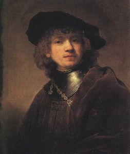 Rembrandt Van Rijn - Selfportrait uffizi
