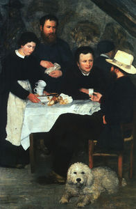 Pierre-Auguste Renoir - Mother Anthony-s Inn at Marlotte, oil on canvas