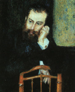 Pierre-Auguste Renoir - Portrait of Alfred Sisley, Art Institute of