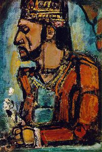 Georges Rouault - The old king, Carnegie Institute Mus