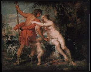 Peter Paul Rubens - Venus and Adonis ca Metropolitian Museum of Art,
