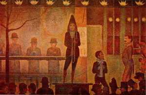 Georges Pierre Seurat - Parade de cirque, Metropolitan