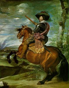 Diego Velazquez - The Count-Duke of Olivares on Horseback Prad