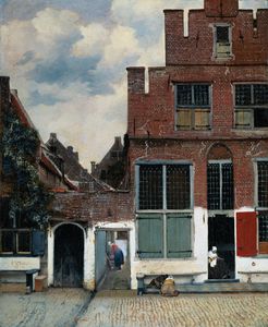 Johannes Vermeer - Little street
