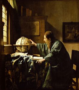 Johannes Vermeer - The astronomer, Louvre