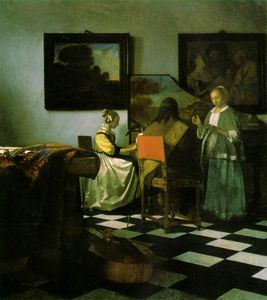 Johannes Vermeer - The concert, ca Isabella St