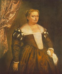 Paolo Veronese - Portrait of a venetian woman, münchen