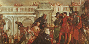 Paolo Veronese - The family of darius before alexander. ng london