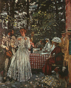 Jean Edouard Vuillard - Le Déjeuner à Villeneuve-sur-Yonne, c.1902, Nationa