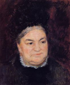 Pierre-Auguste Renoir - Portrait of an Old Woman (Madame le Coeur)