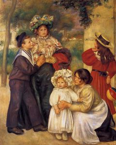 Pierre-Auguste Renoir - The artist-s family