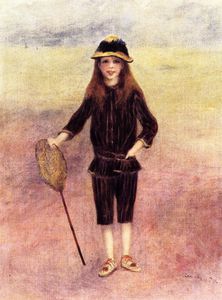Pierre-Auguste Renoir - The Little Fishergirl (Marthe Berard)