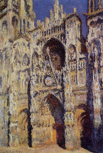 Claude Monet - Rouen cathedral, full sunlight