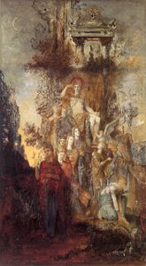 Gustave Moreau - The Muses Leaving Their Father Apollo to go and Enlighten th