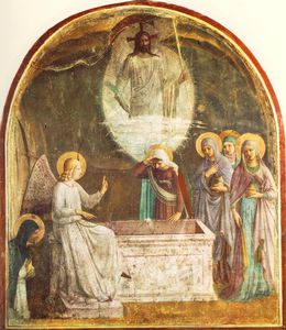 Fra Angelico - Resurrection of Christ and Women at the Tomb