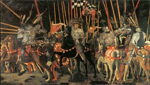Paolo Uccello - Battle of San Romano - Micheletto da Cotignola